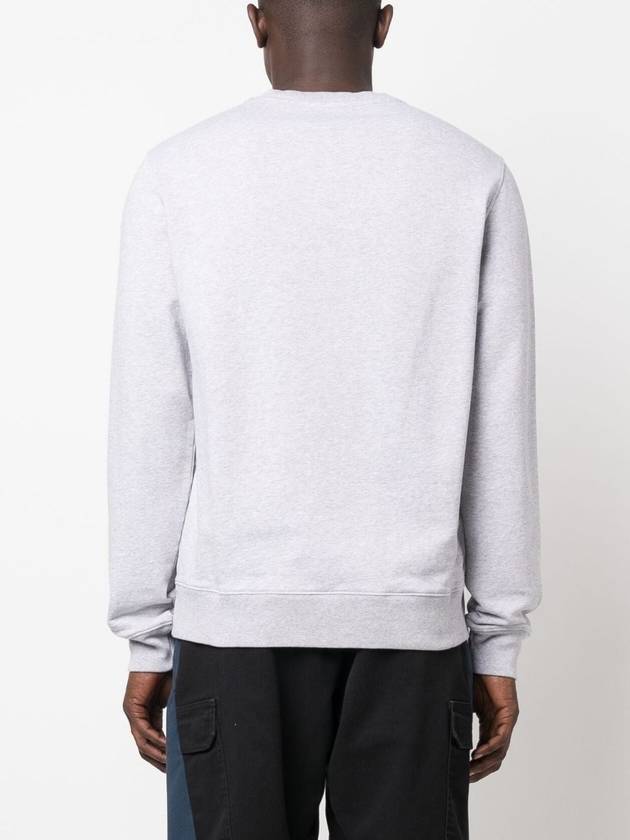 Campus Fox Regular Sweatshirt Light Grey Melange - MAISON KITSUNE - BALAAN 6