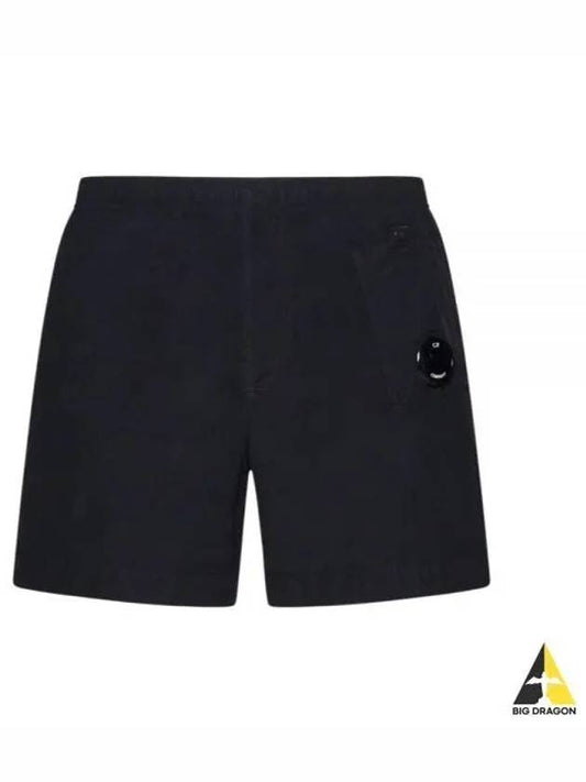 Lens Detail Swim Shorts Black - CP COMPANY - BALAAN 2