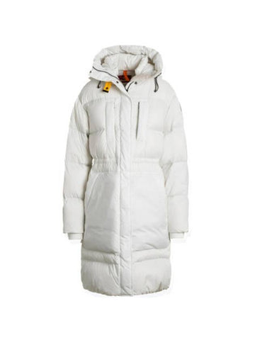 Women's EIRA Long Padded Jacket White - PARAJUMPERS - BALAAN 1