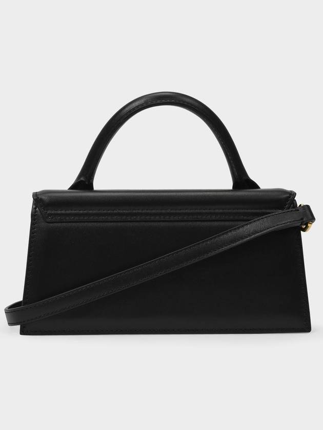 Le Chiquito Leather Tote Bag Black - JACQUEMUS - BALAAN 4