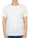 Shadow Back Graphic Print Short Sleeve T-Shirt  Natural White - STONE ISLAND - BALAAN 3