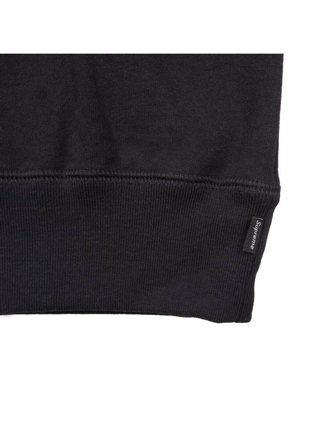 Italian origin small box crew neck sweatshirt black FW23SW22 - SUPREME - BALAAN 4