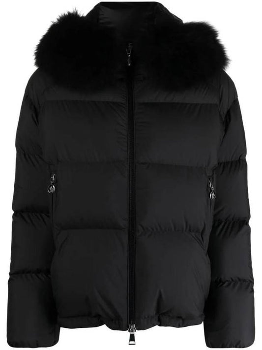 Mino Mino short down jacket black - MONCLER - BALAAN 1