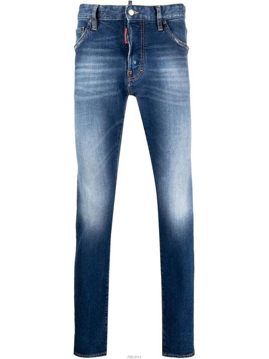 Wash Cool Guy Skinny Jeans Blue - DSQUARED2 - BALAAN.