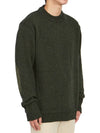 Back Stitch Elbow Patch Knit Top Charcoal - MAISON MARGIELA - BALAAN 4