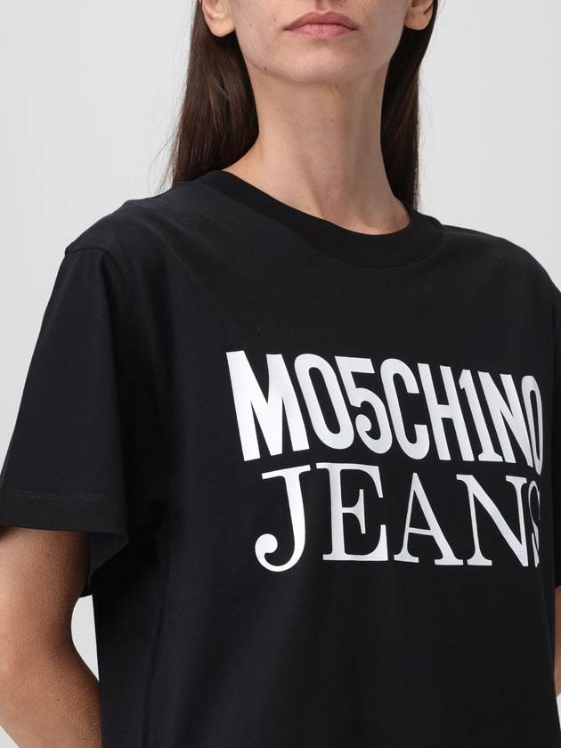 T-shirt Moschino Jeans con stampa logo - MOSCHINO - BALAAN 3