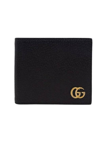 Women s 428726 GG Marmont Black Leather Bicycle Wallet - GUCCI - BALAAN 1