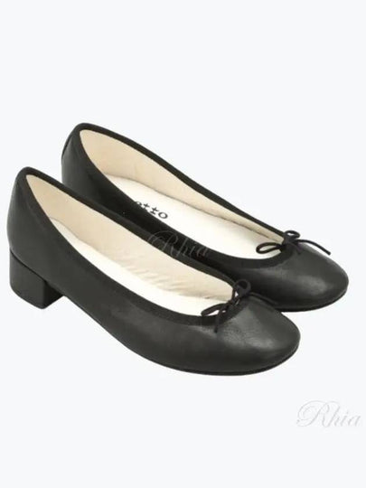 Women's Camille Middle Pumps Shoes Matte Black - REPETTO - BALAAN 2