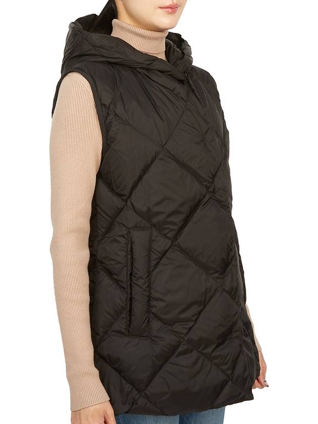 Frutto Padded Vest Brown - MAX MARA - BALAAN 7