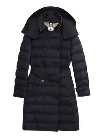 Detachable Hooded Down Coat Women s Padded Jumper - BURBERRY - BALAAN 1