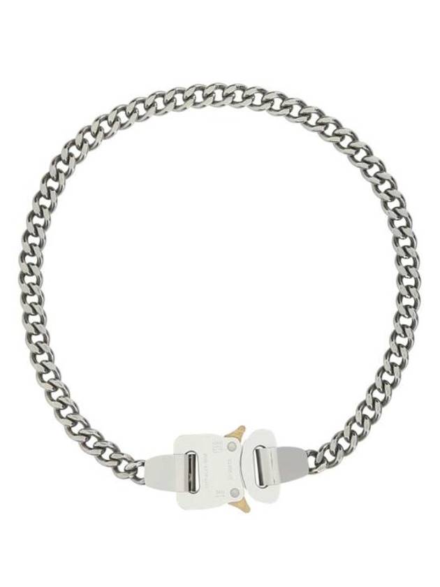 Metal Buckle Necklace Silver - 1017 ALYX 9SM - BALAAN 2