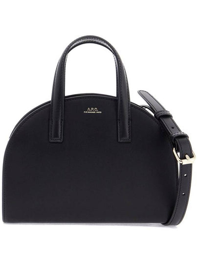 Demi Lune Small Tote Bag Black - A.P.C. - BALAAN 2