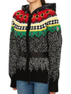 Tricot Cardigan Black - MONCLER - BALAAN 4