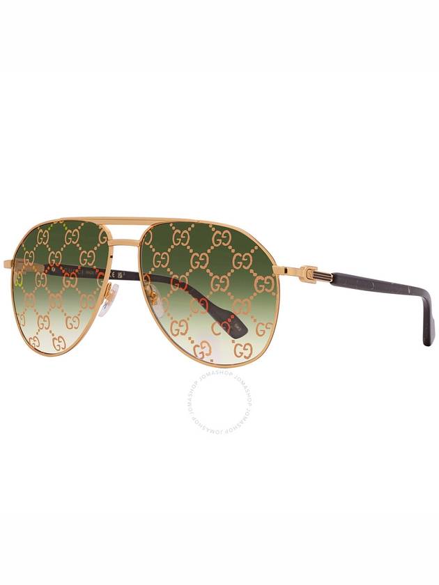 Pilot Frame Tinted Sunglasses GG1220S - GUCCI - BALAAN 4