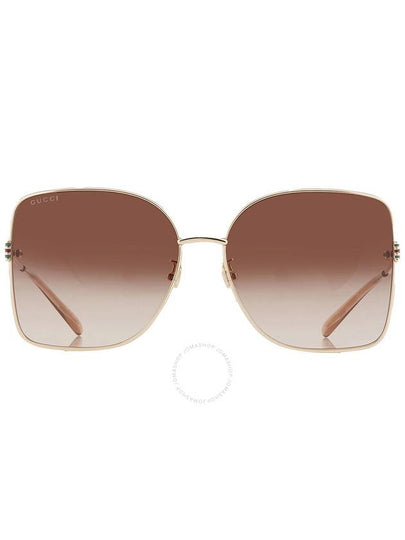 oversized square frame sunglasses GG1282SA - GUCCI - BALAAN 2