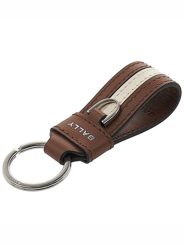 Men's Ribbon Key Holder RBN STR KEYFOB U808P - BALLY - BALAAN 4