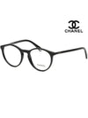 Glasses frame CH3413 C501 round horn rim logo light - CHANEL - BALAAN 7