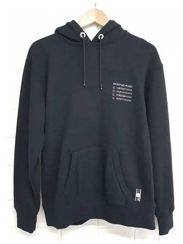 Hooded sweatshirt black 84000 50 809CB 999 - MONCLER - BALAAN 1