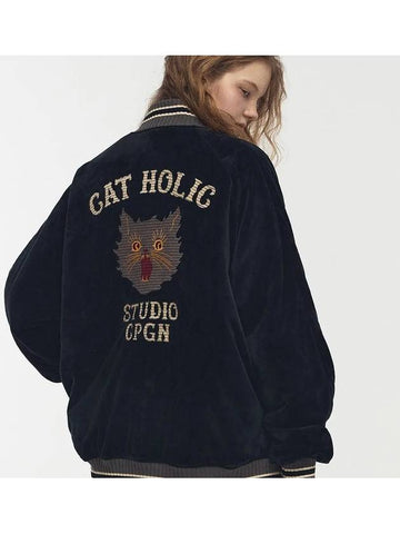 Cat Holic Souvenir Jacket Black - CPGN STUDIO - BALAAN 1