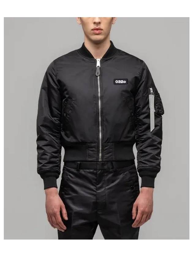 U Alpha Industries TIGHT CUT FLIGHT BOMBER BLACK - 032C - BALAAN 1