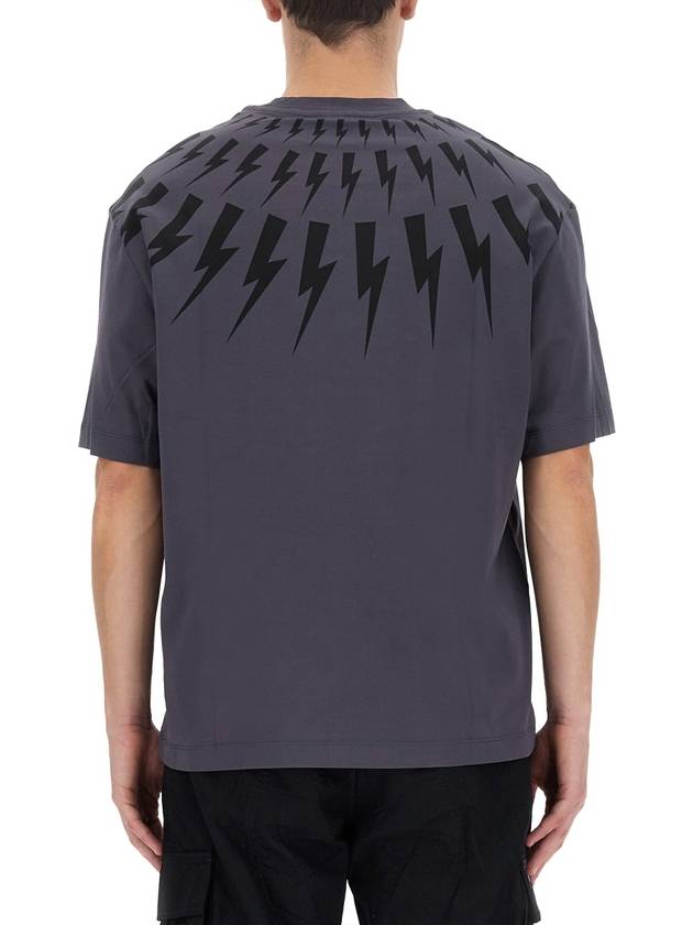 T-SHIRT WITH PRINT - NEIL BARRETT - BALAAN 3