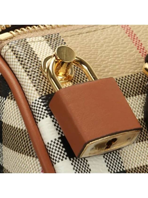 Mini Check Bowling Bag 8092130 1 - BURBERRY - BALAAN 6