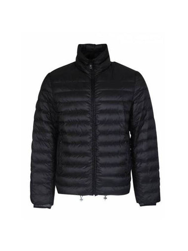 Down Padded Jacket Black - PRADA - BALAAN 1