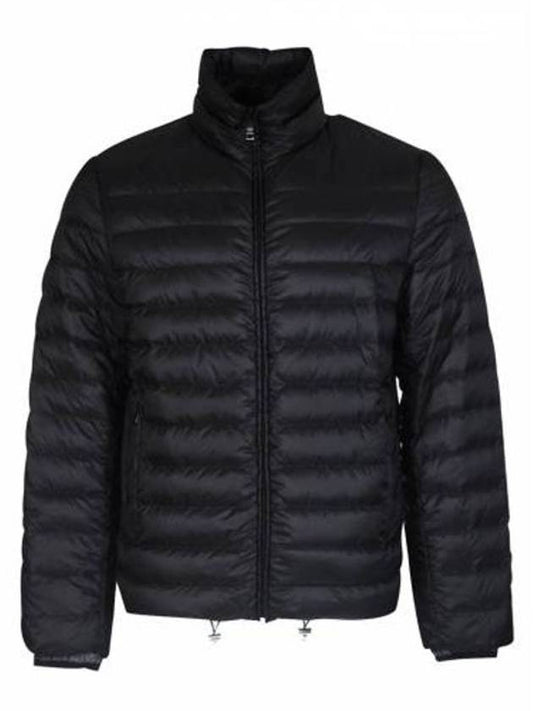down padded jacket black - PRADA - BALAAN 1