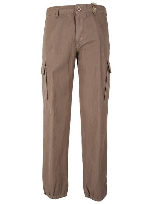 Men's Summer Classic Cotton Slacks Brown - LORO PIANA - BALAAN 1