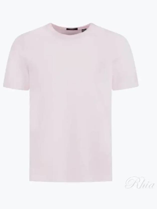 Men's Essential Cosmos Short Sleeve T-Shirt Pink - THEORY - BALAAN 2