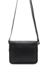 Nikki Small Grained Lambskin Messenger Bag Black - SAINT LAURENT - BALAAN 5