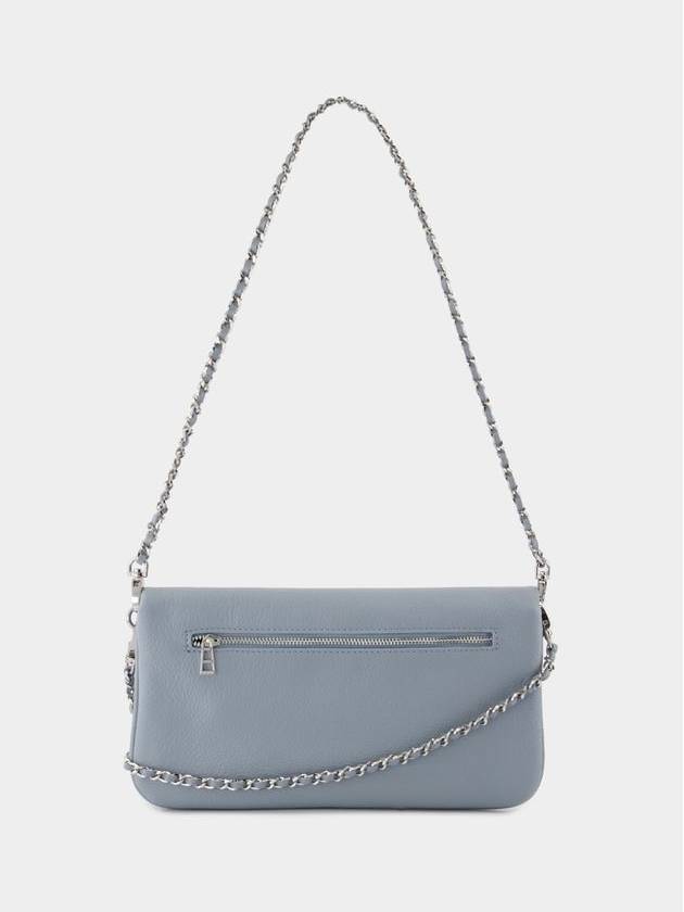 Rock Crossbody - Zadig & Voltaire - Leather - Blue - ZADIG & VOLTAIRE - BALAAN 3