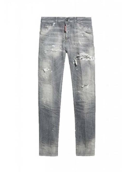 Destroyed Gray White Spot Cool Guy Jean S71LB1374 S30260 852 - DSQUARED2 - BALAAN 2