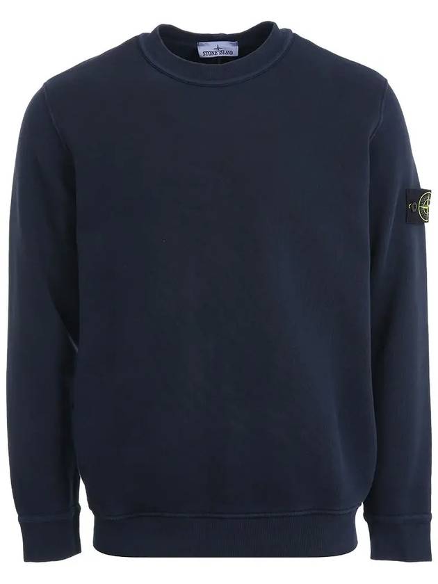 Compass Badge Sweatshirt Blue - STONE ISLAND - BALAAN 2