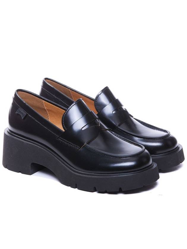 Milah Leather Loafer Black - CAMPER - BALAAN 5