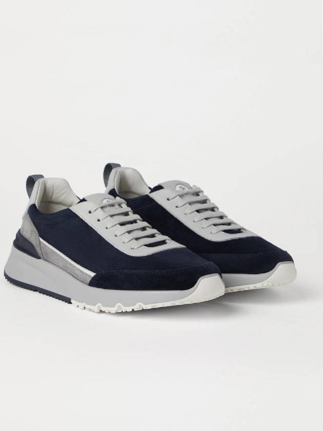 Sneakers MZUSGSO278 CEA35 BLUE - BRUNELLO CUCINELLI - BALAAN 4