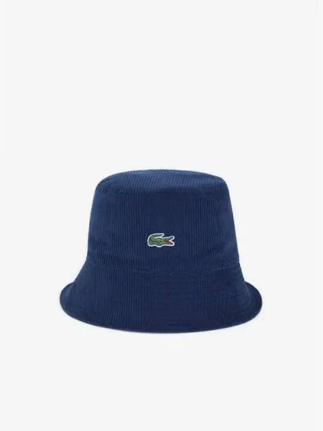 Corduroy Reversible Bucket Hat Bungeoji RK217E 53N F9F Domestic Product GQ2N23072670195 - LACOSTE - BALAAN 1