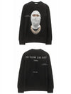 Future Archive Crew Neck Sweatshirt Black - IH NOM UH NIT - BALAAN 6