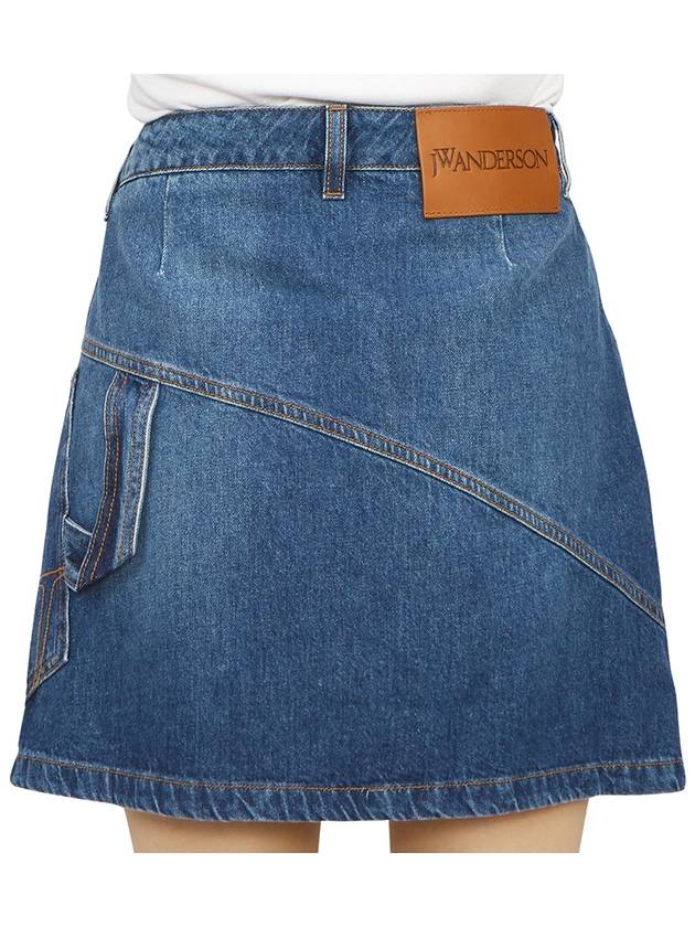 Denim Skirt DK0020PG1499804 Blue - JW ANDERSON - BALAAN 9