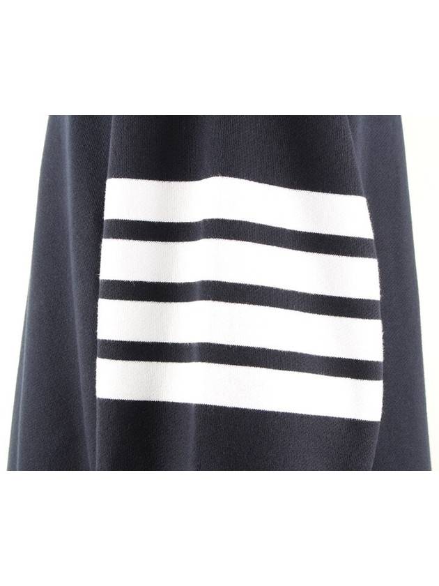 Diagonal armband sweatshirt navy 6 110 - THOM BROWNE - BALAAN 4