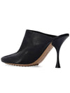 Women's Dot Sock Sandals Heel Black - BOTTEGA VENETA - BALAAN.