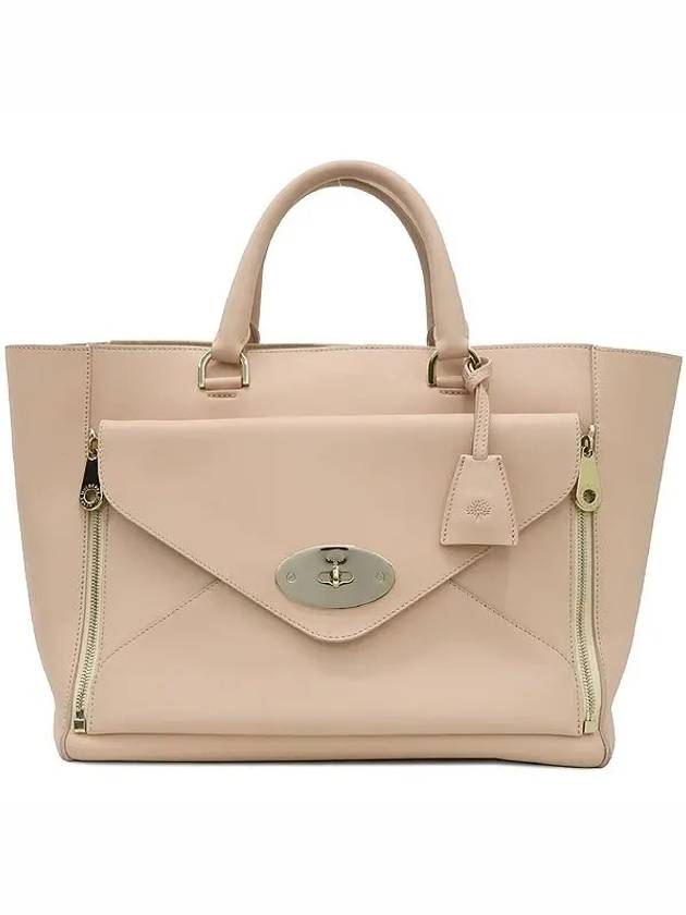 Indie pink color tote bag - MULBERRY - BALAAN 2