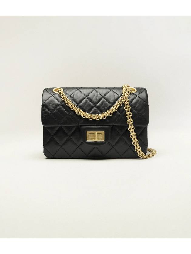 24 Years 255 Vintage Mini Shoulder Bag Black AS0874 Bin Mini - CHANEL - BALAAN 2