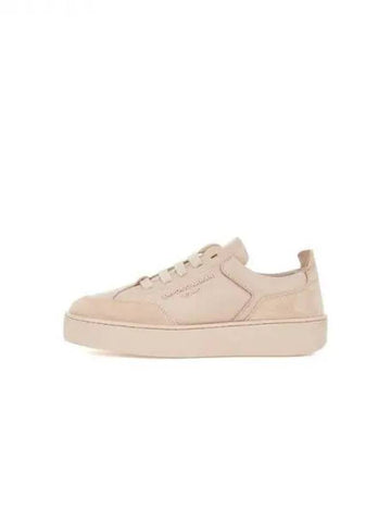 Women s Embossed Logo Grainy Sneakers Skin 271894 - EMPORIO ARMANI - BALAAN 1