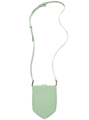 Neck Cross Pouch Bag Mist Green - MAISON KITSUNE - BALAAN 1