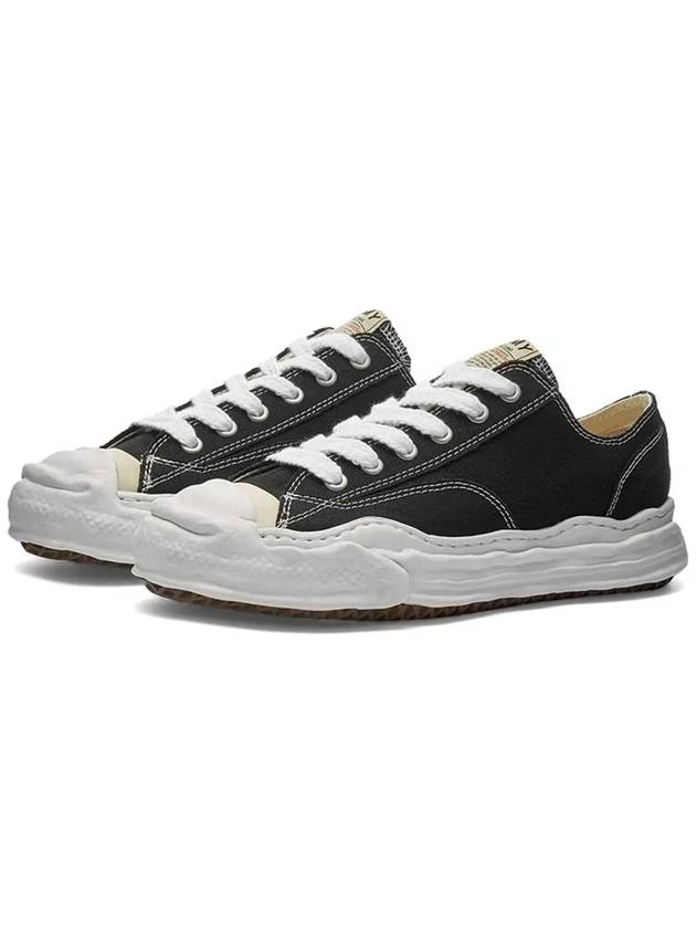 Hank OG Sole Low Top Sneakers Black - MAISON MIHARA YASUHIRO - BALAAN 5