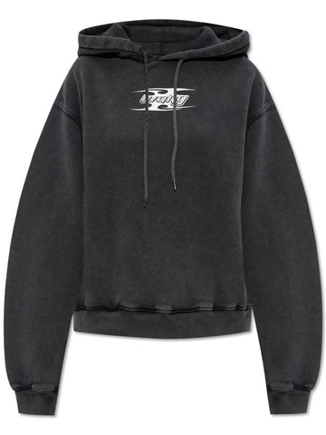 T By Alexander Wang Hoodie, Women's, Grey - ALEXANDER WANG - BALAAN 1