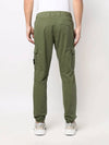 Men's Wappen Patch Slim Cargo Straight Pants Khaki - STONE ISLAND - BALAAN 5