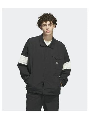 adidas COACH jacket black IM9646 - ADIDAS - BALAAN 1