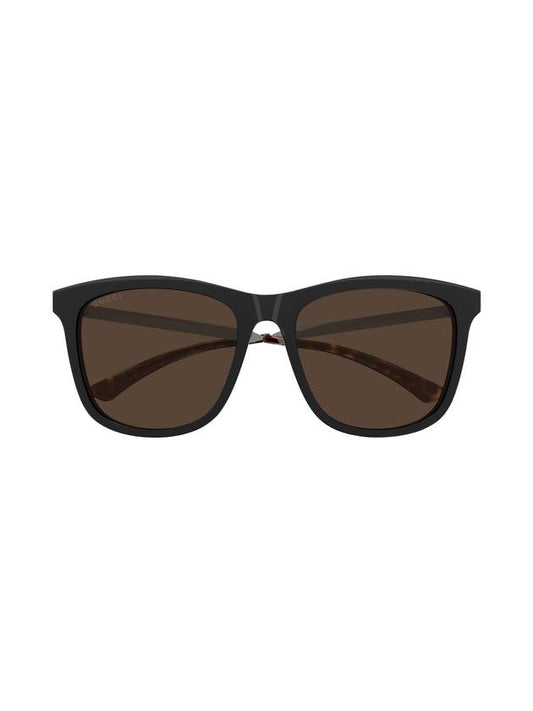 Eyewear Square Acetate Sunglasses Brown - GUCCI - BALAAN 1